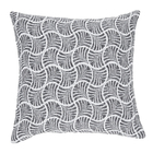 Capa de Almofada Ondas Cinza 43x43cm