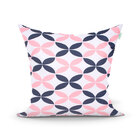 Capa De Almofada Para Quarto Estampada Rosa Kit 3 Unidades 45