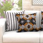 Capa De Almofada Para Sala 2 Unidades Grandes 60cm X 60cm Com