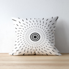 Capa De Almofada Para Sofá Sala Decorativa 40x40 Círculo Bran