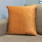 Capa De Almofada Pelucia Caramelo 45x45
