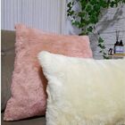 Capa De Almofada Pelúcia Quadrada  Rose