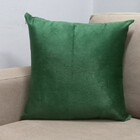 Capa De Almofada Pelucia Verde 45x45