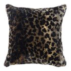 Capa De Almofada Peluda Onça 45x45