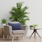 Capa de Almofada Pesponto Azul Marinho 30X51cm