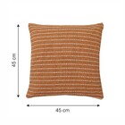 Capa de Almofada Pesponto Caramelo 45X45cm