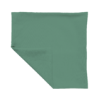 Capa de Almofada Quadrado Pharell Poliéster e Algodão Verde 45x45cm