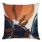 Capa De Almofada Prado Florida Azul 44x44cm