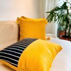 Capa De Almofada Quadrada Em  Veludo