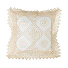 Capa De Almofada - Rendada - Floral 2 - 44cm X 44cm - Jolitex