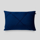 Capa De Almofada Retangular Azul Marinho 30x45