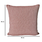 Capa de Almofada Serena Goiaba 45x45cm