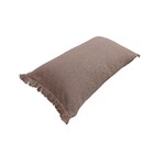 Capa de Almofada Solid Franja Ráfia 30X50cm