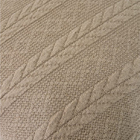 Capa De Almofada Textura 43 X 43 Cm Jogo 2 Pçs - Bege