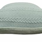 Capa De Almofada Textura Luxo Verde 43 X 43 Cm