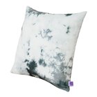 Capa De Almofada Tie Dye Manchada Preto E Branca 44x44cm