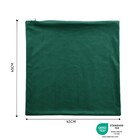 Capa de Almofada Quadrado Tony Poliéster Verde 45x45cm