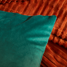 Capa de Almofada Quadrado Tony Poliéster Verde 60x60cm