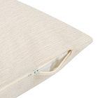 Capa de Almofada Twist Jacquard Liso Bege 43x43cm Inspire