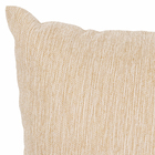 Capa de Almofada Twist Jacquard Liso Caqui 43x43cm Inspire