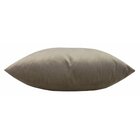 Capa De Almofada Veludo Caqui 45x45