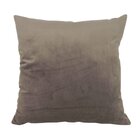 Capa De Almofada Veludo Caqui 45x45