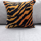 Capa De Almofada Veludo Tigre 45x45