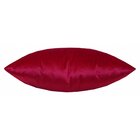 Capa De Almofada Veludo Vermelho 45x45