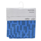 Capa de Almofada Velveteen Cuzco Azul 43x43cm