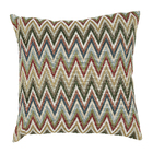 Capa de Almofada Zig Zag Preto 43x43cm