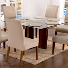 Capa De Cadeira Elástica  Avelã 04 Lugares [f101]