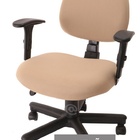 Capa De Cadeira Giratória De Escritório 1 Peça Avelã