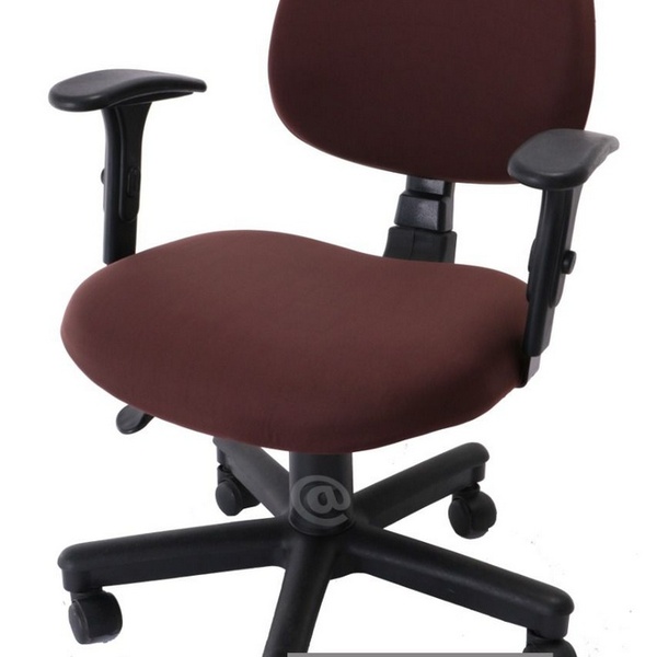 Capa De Cadeira Giratória De Escritório 1 Peça Tabaco