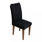 Capa De Cadeira Kit 4pçs Malha Gel Preto Casa Dona