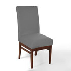 Capa De Cadeira Malha Gel Cinza