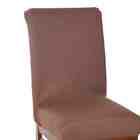 Capa De Cadeira Malha Gel Tabaco