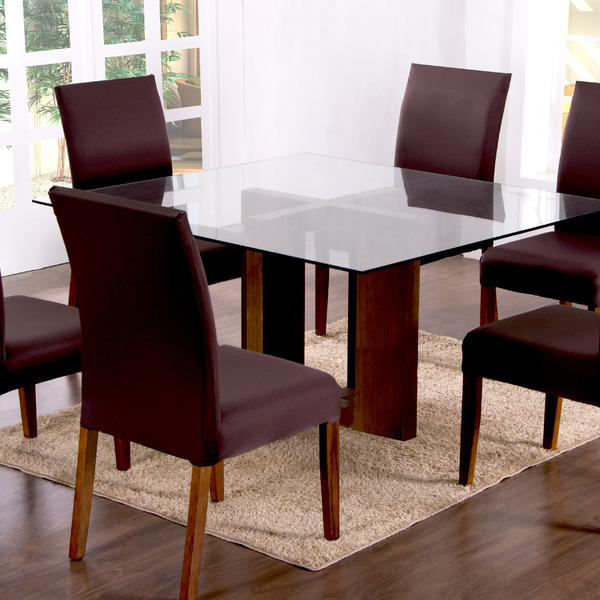 Capa De Cadeira Marrom 04 Lugares [f101]