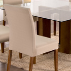 Capa De Cadeira Marrom 04 Lugares [f101]