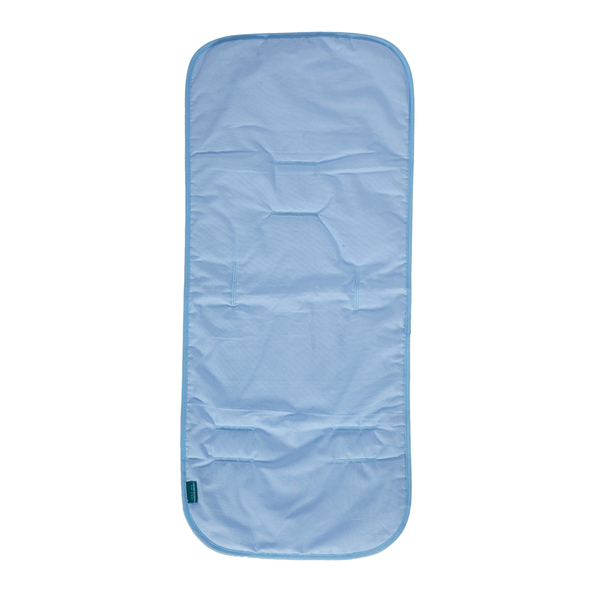 Capa De Carrinho De Bebê Lisa E Estampada 100% Algodão  Blue