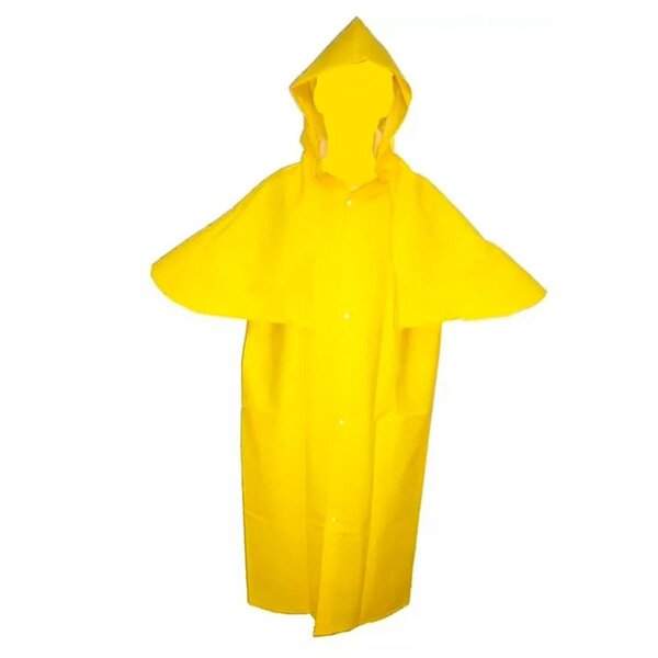 Capa De Chuva Capseg Amarela Morcego Forrada G