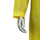 Capa de Chuva Média Amarela Vinil Confort Brasmo