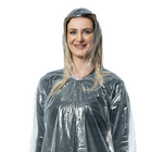 Capa de chuva (encartelado) Transparente Reutilizável Brasmo