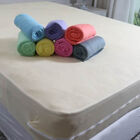 Capa De Colchão Solteiro 100% Poliéster Com Ziper Cinza Per T