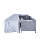 Capa de Proteção para Conjunto Café 160x70cm Cinza Naterial