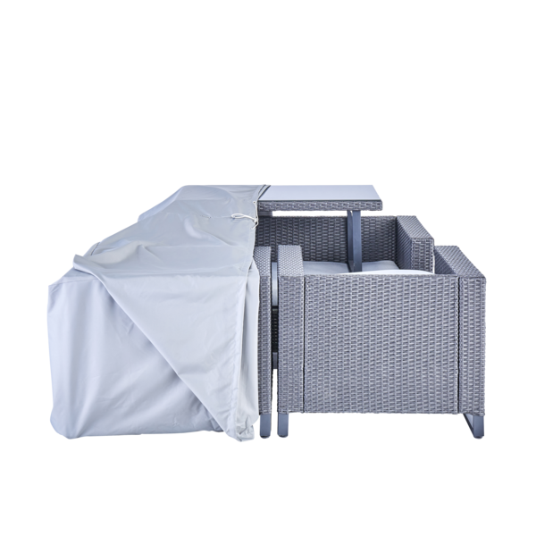 Capa de Proteção para Conjunto Café 160x70cm Cinza Naterial