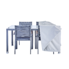 Capa de Proteção para Mesa e Cadeira 170x110cm Cinza Naterial