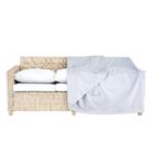 Capa de Proteção para Sofá de 3 lugares 60x75x205cm Cinza