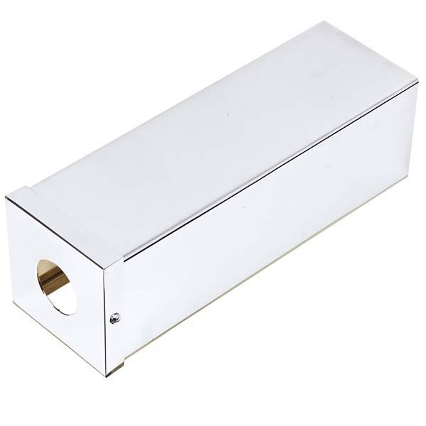 Capa de Sifão Latão Cromado Quadrada Lavatório 3.1/8"x3.1/8" VIP