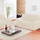 Capa De Sofá 2 Lugares Elásticada Palha