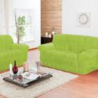 Capa De Sofá 2 Lugares Elásticada Pistache